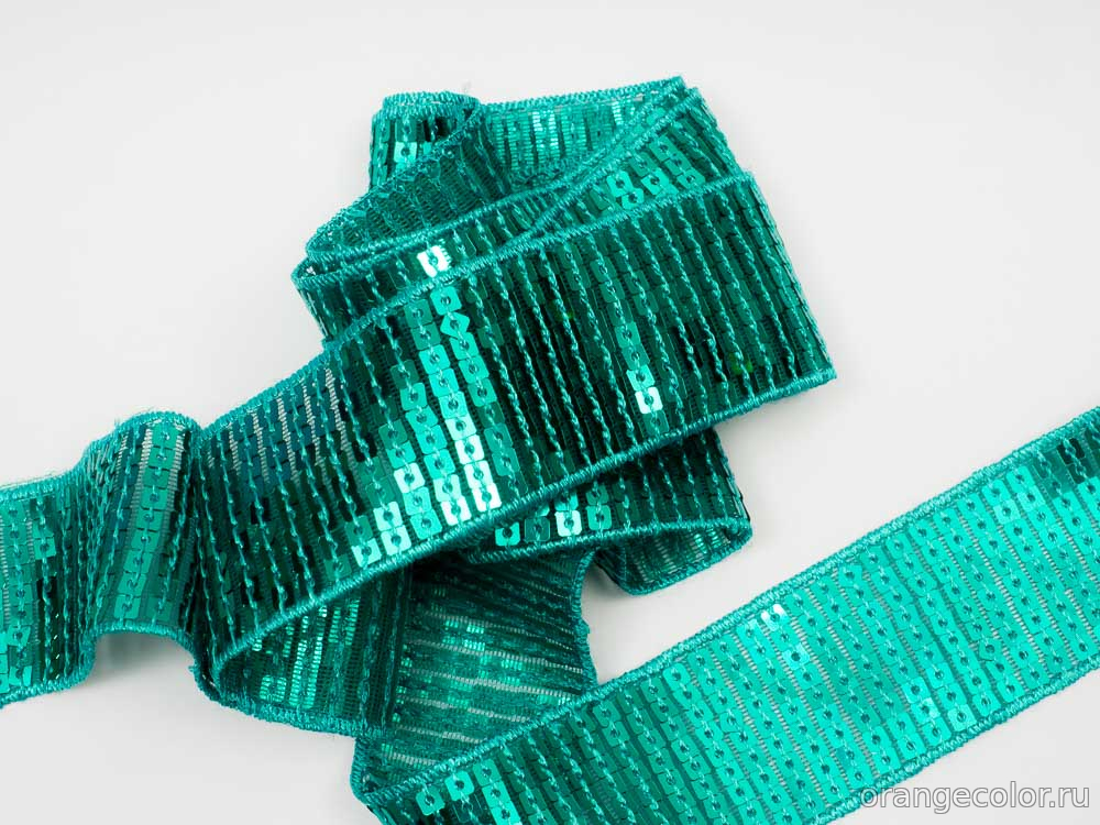 Лампас с пайетками 10101ТД-03-40