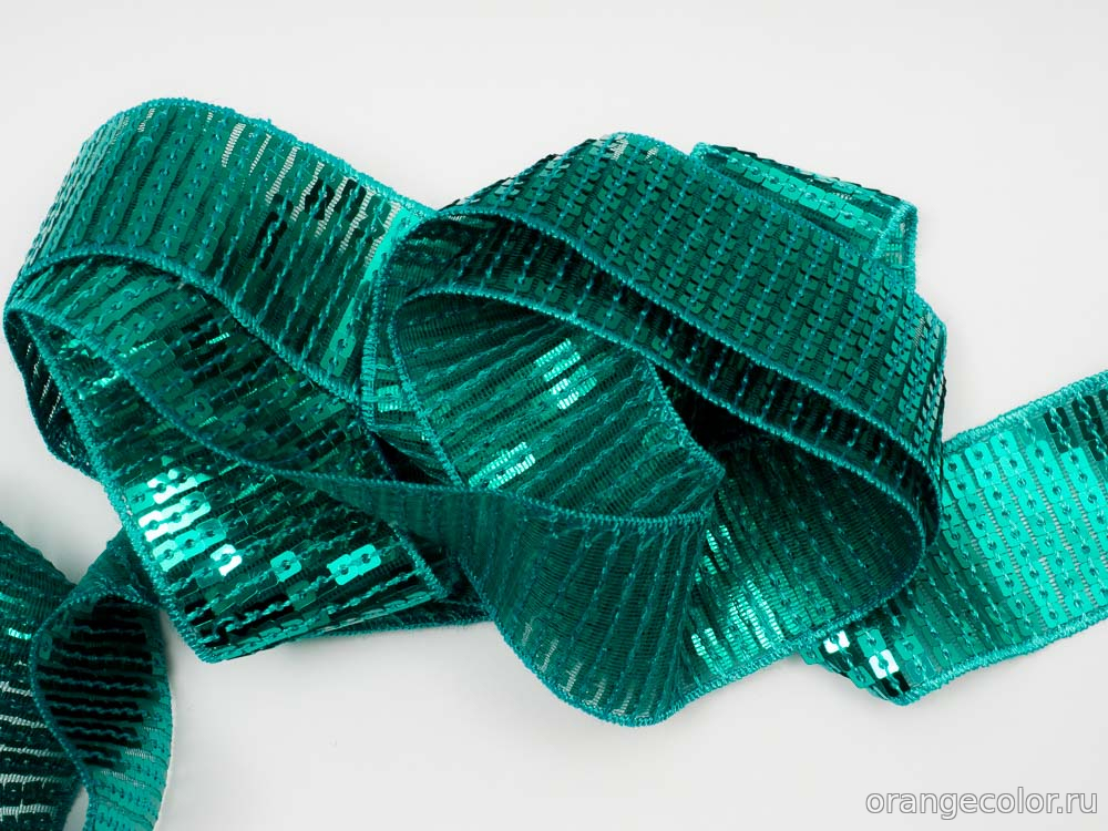 Лампас с пайетками 10101ТД-03-40