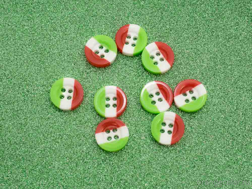 Цветная пуговица 10106ПУ-01-13-8