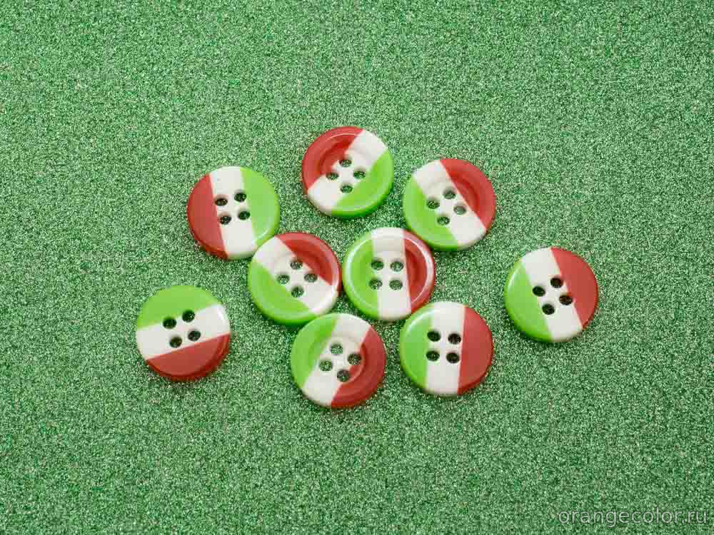 Цветная пуговица 10106ПУ-01-13-8