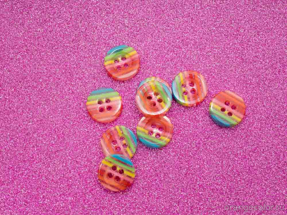 Кликните для увеличения изображения Цветная пуговица 10106ПУ-03-13