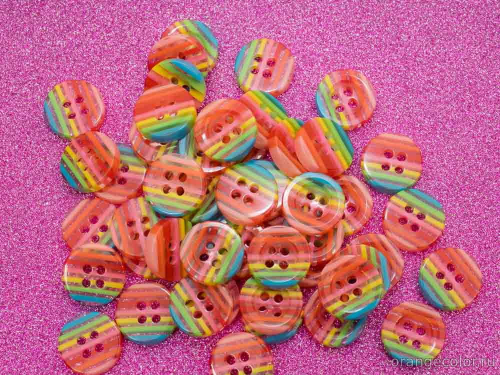 Кликните для увеличения изображения Цветная пуговица 10106ПУ-03-13