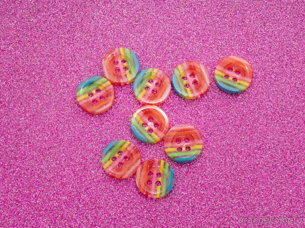 Кликните для увеличения изображения Цветная пуговица 10106ПУ-03-13-8
