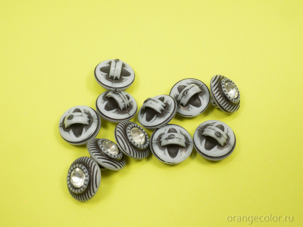 Кликните для увеличения изображения Винтажная пуговица 10109ПУ-01-12-8