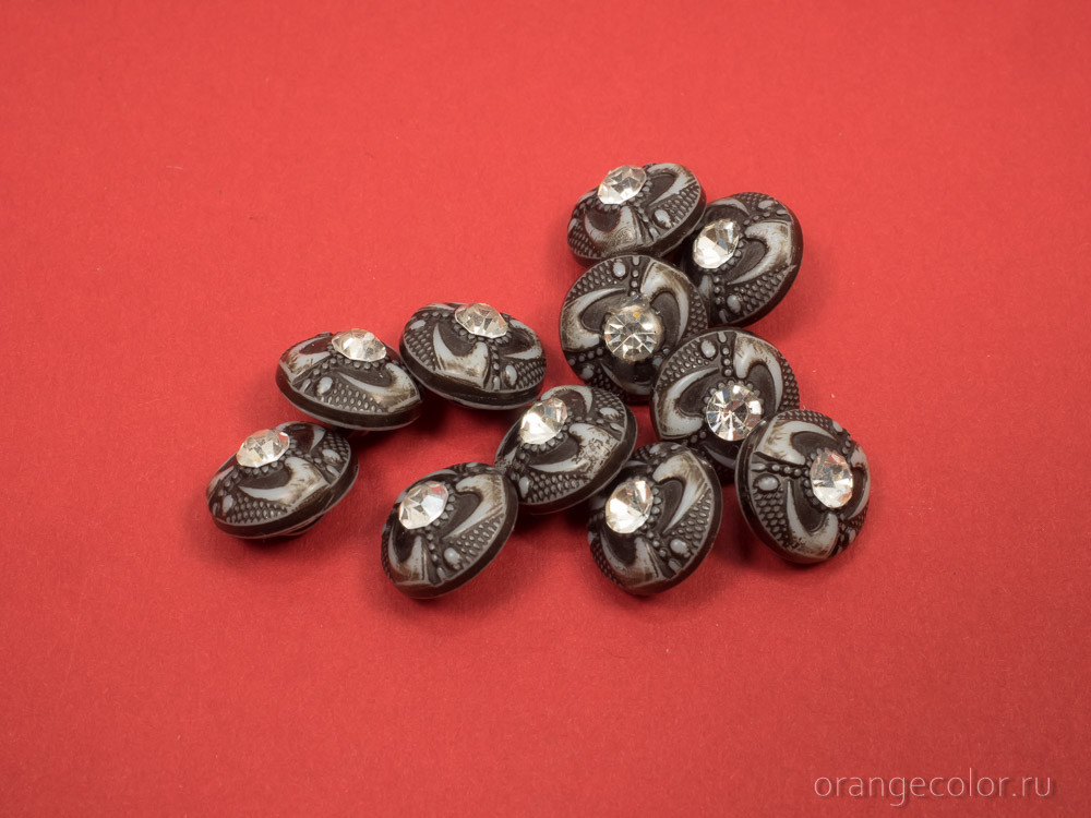 Кликните для увеличения изображения Винтажная пуговица 10110ПУ-01-11