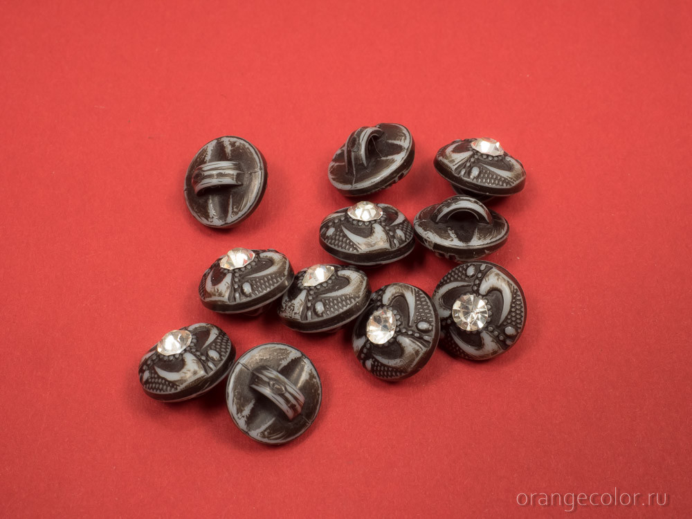 Кликните для увеличения изображения Винтажная пуговица 10110ПУ-01-11