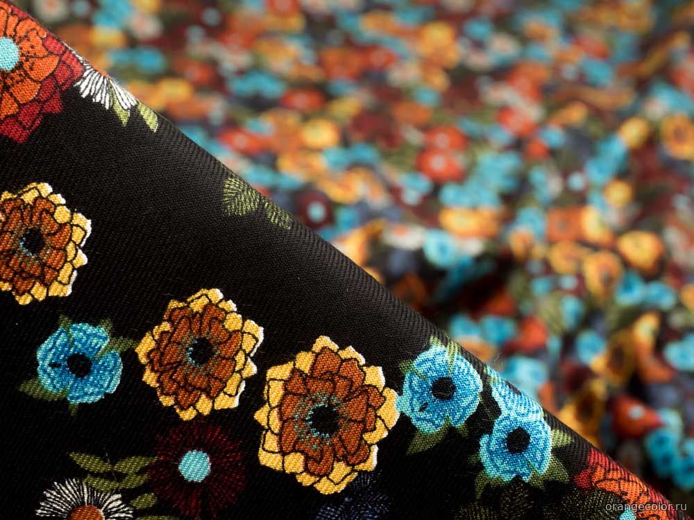 Кликните для увеличения изображения Вискозный твил 10146БП-01