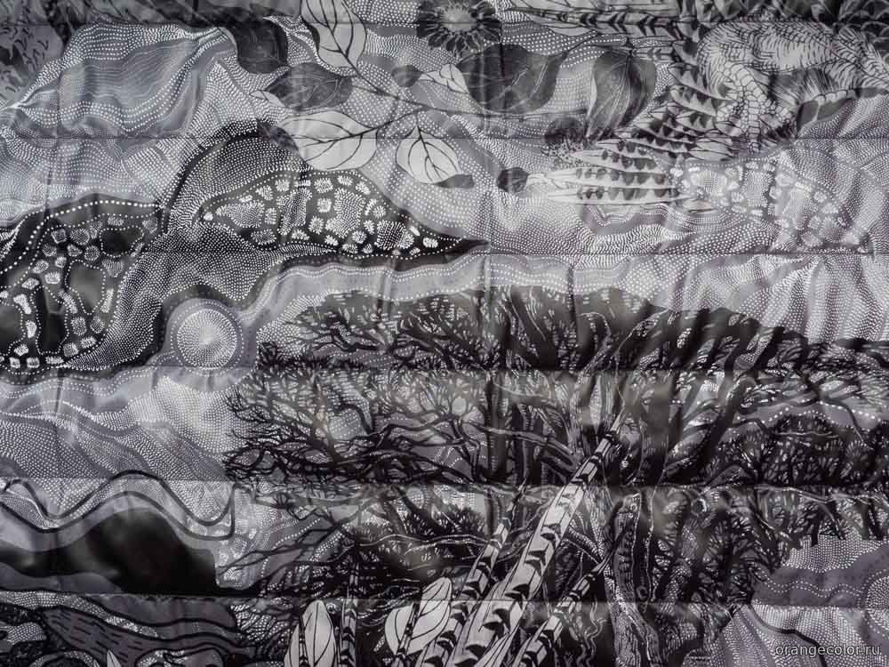 Кликните для увеличения изображения Стёганая ткань с рисунком 10167ПЛС-01-1.8