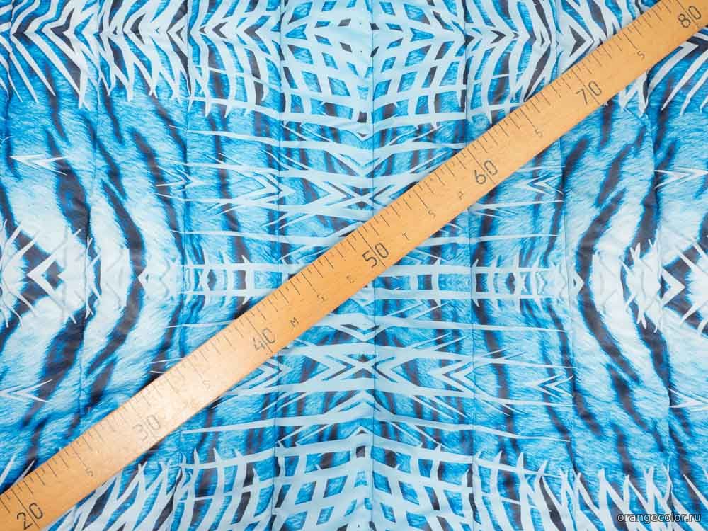 Кликните для увеличения изображения Стёганая ткань с рисунком 10169ПЛС-01