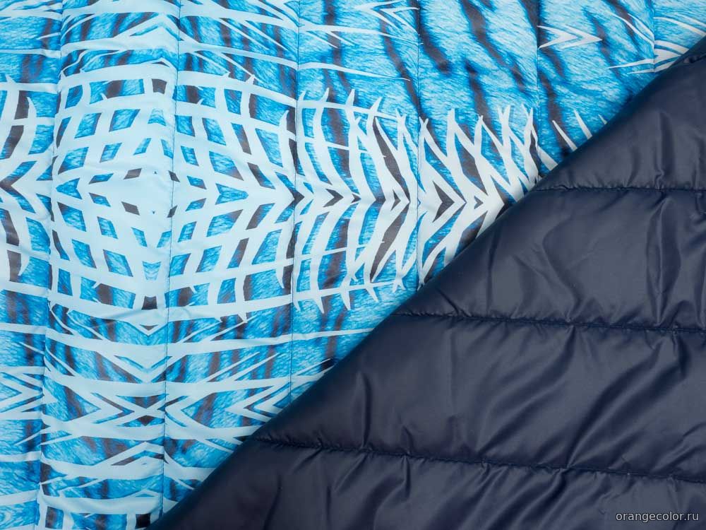 Кликните для увеличения изображения Стёганая ткань с рисунком 10169ПЛС-01