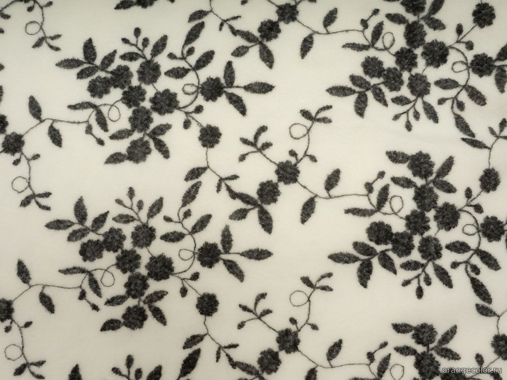 Кликните для увеличения изображения Костюмно-пальтовый трикотаж с набивкой 10186ПТ-01