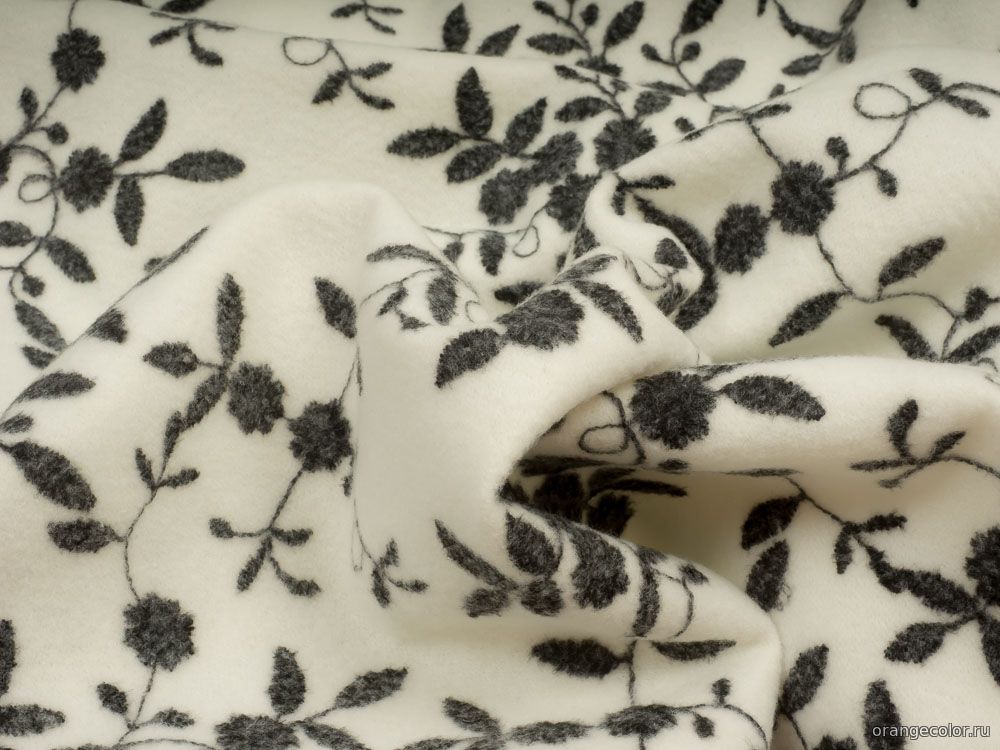 Кликните для увеличения изображения Костюмно-пальтовый трикотаж с набивкой 10186ПТ-01