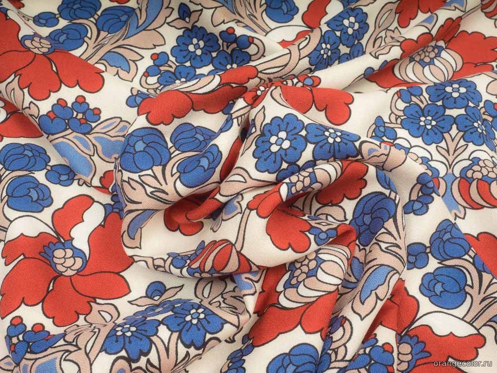 Кликните для увеличения изображения Блузочно-плательный креп 10224ХПЛ-01