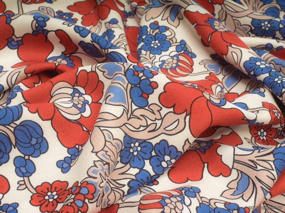 Кликните для увеличения изображения Блузочно-плательный креп 10224ХПЛ-01