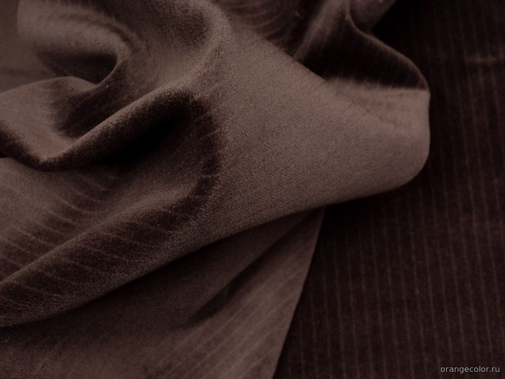 Бархат в тонкую полоску 10344БВ-01