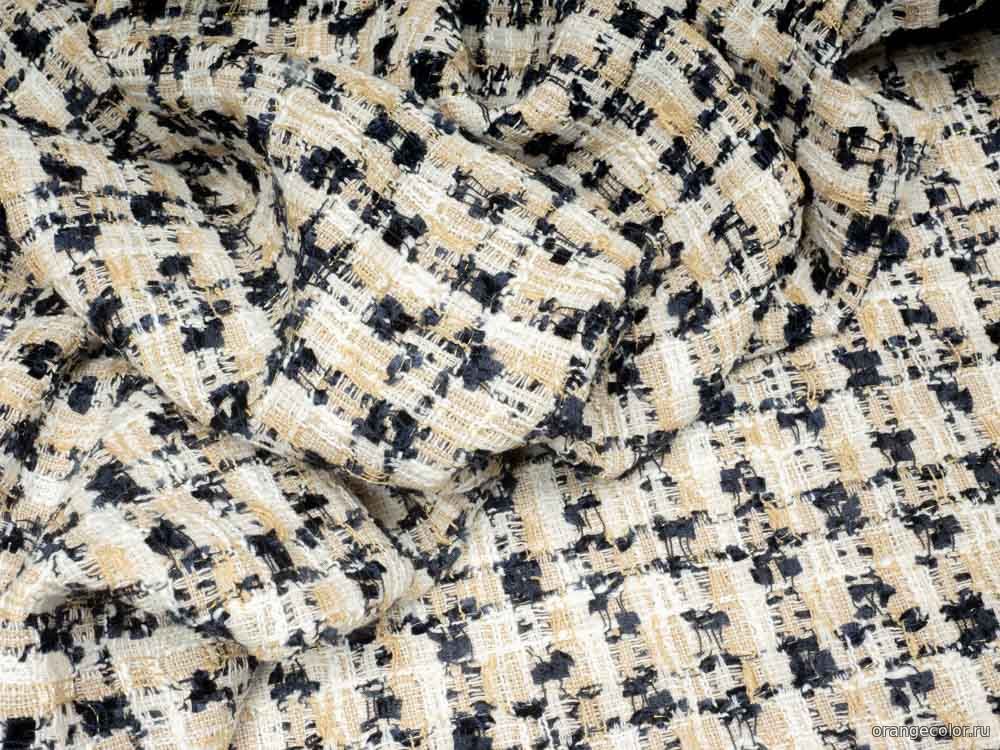 Кликните для увеличения изображения Фактурная костюмная ткань 10347КТ-01