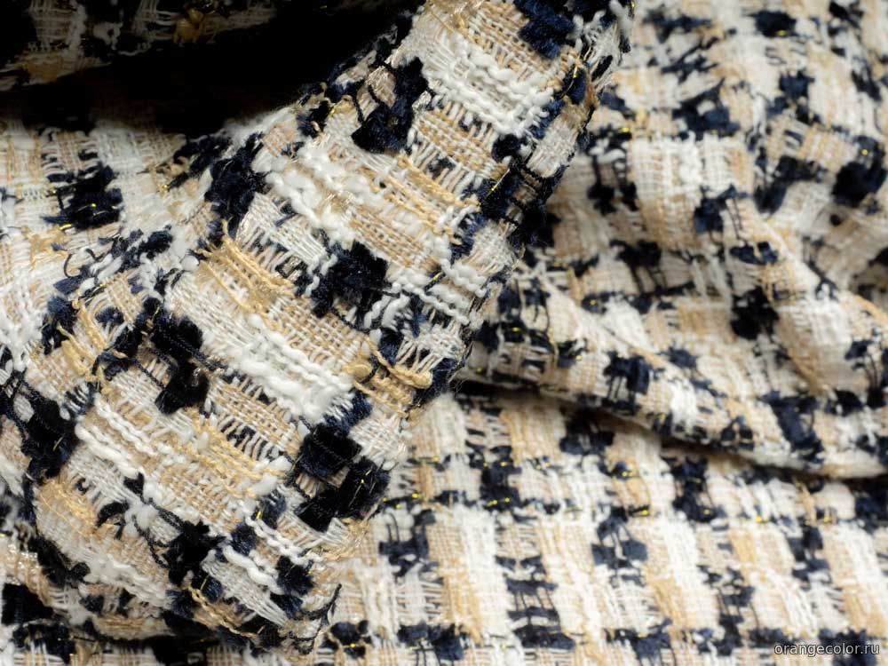 Кликните для увеличения изображения Фактурная костюмная ткань 10347КТ-01