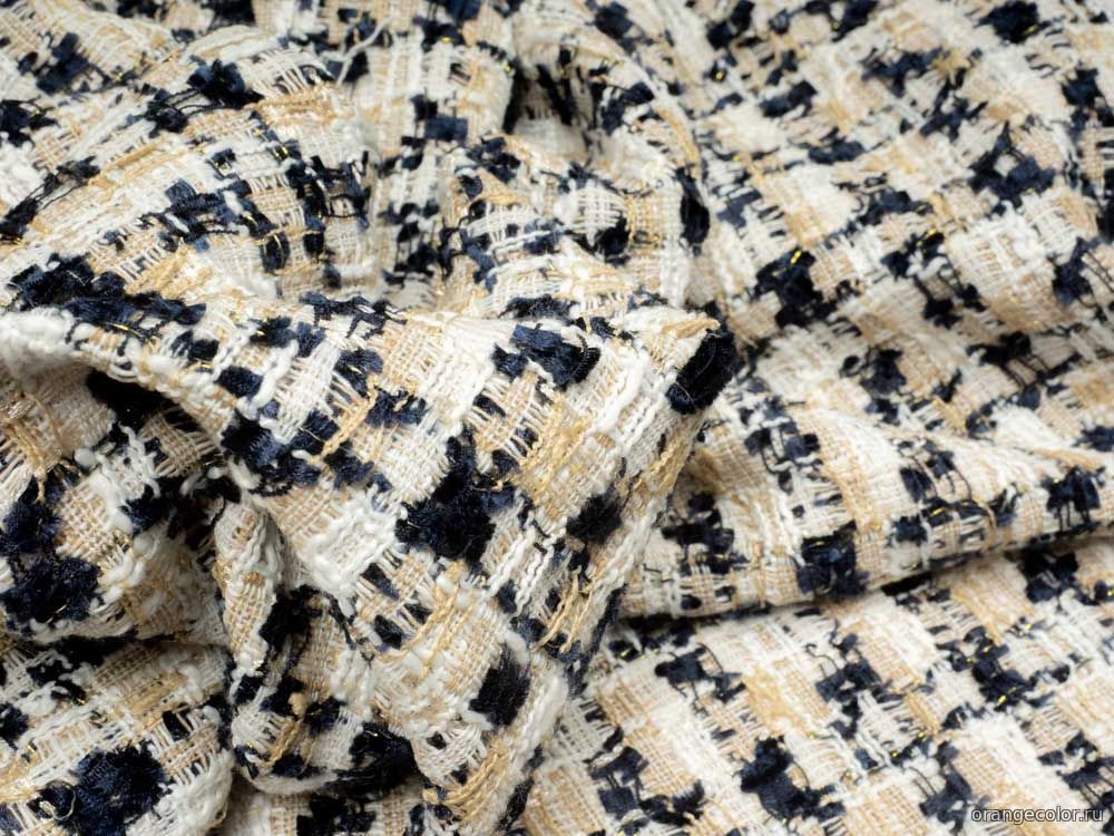 Кликните для увеличения изображения Фактурная костюмная ткань 10347КТ-01