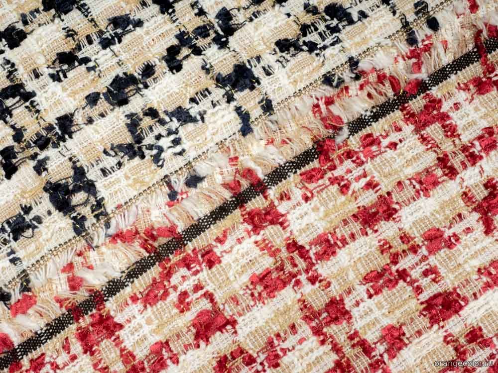 Кликните для увеличения изображения Фактурная костюмная ткань 10347КТ-01