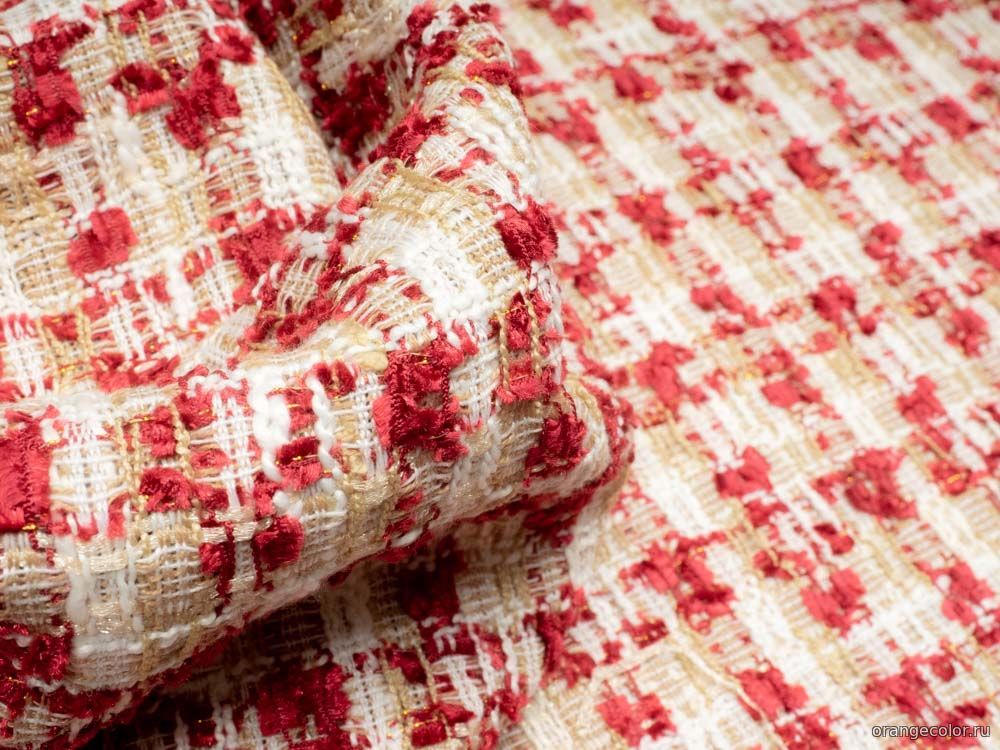 Кликните для увеличения изображения Фактурная костюмная ткань 10347КТ-02