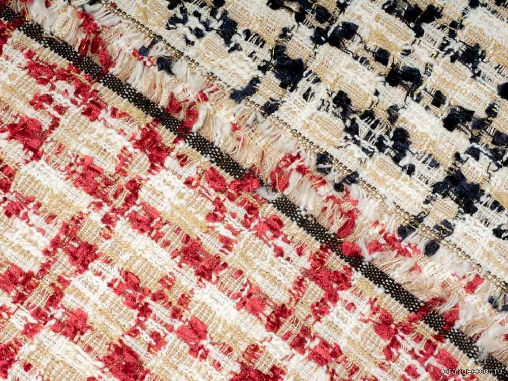 Кликните для увеличения изображения Фактурная костюмная ткань 10347КТ-02