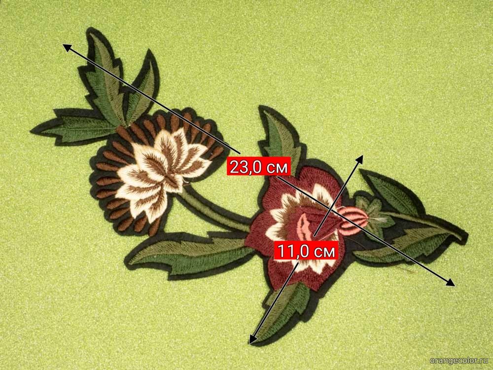 Кликните для увеличения изображения Вышивка на флизелине 10421ДВ-01