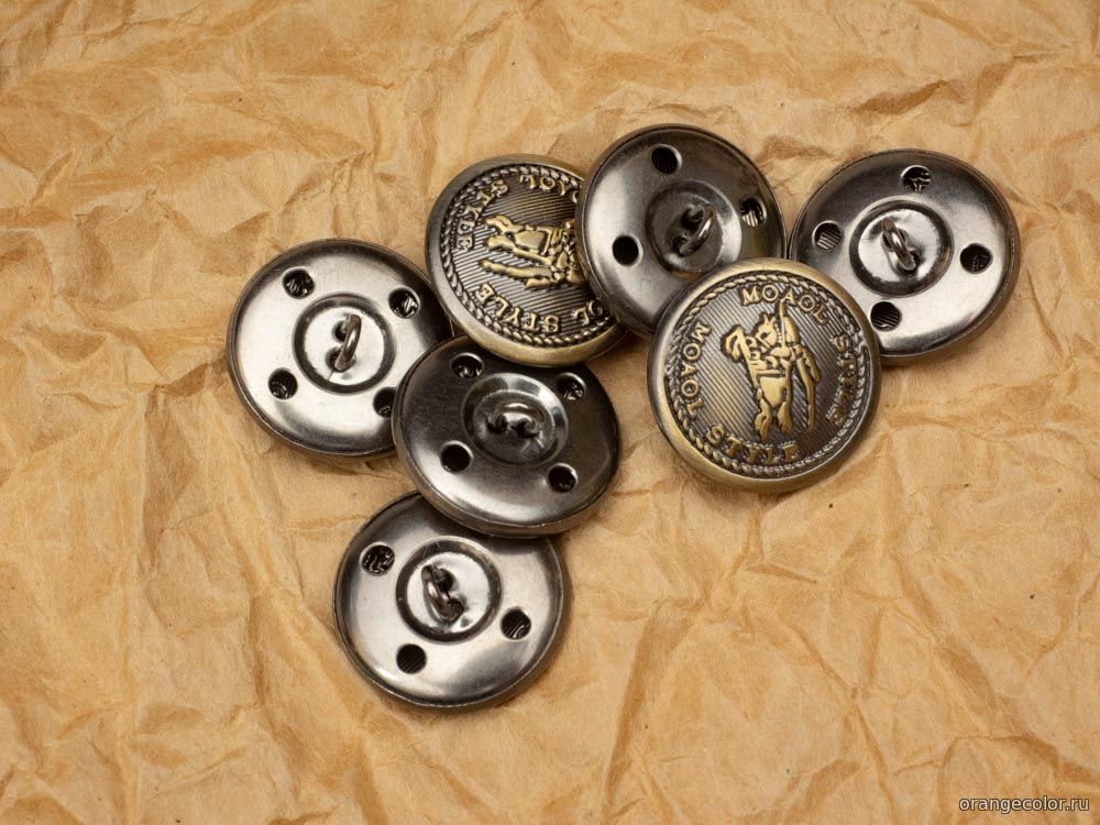 Кликните для увеличения изображения Пуговица с логотипом 10383ПУ-01-20