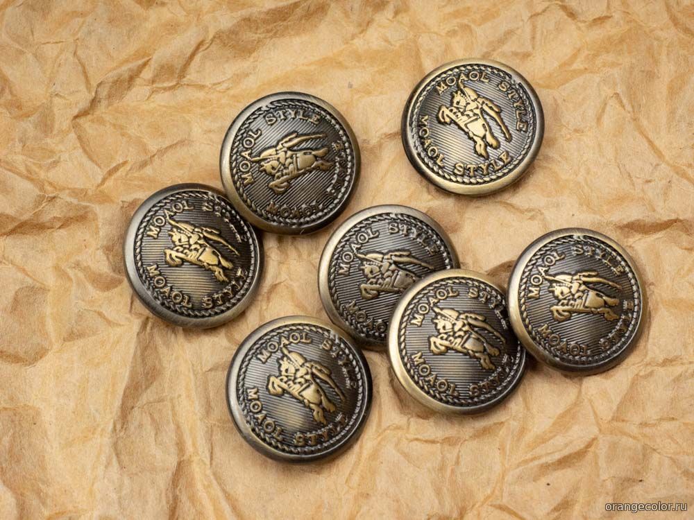 Кликните для увеличения изображения Пуговица с логотипом 10383ПУ-01-20