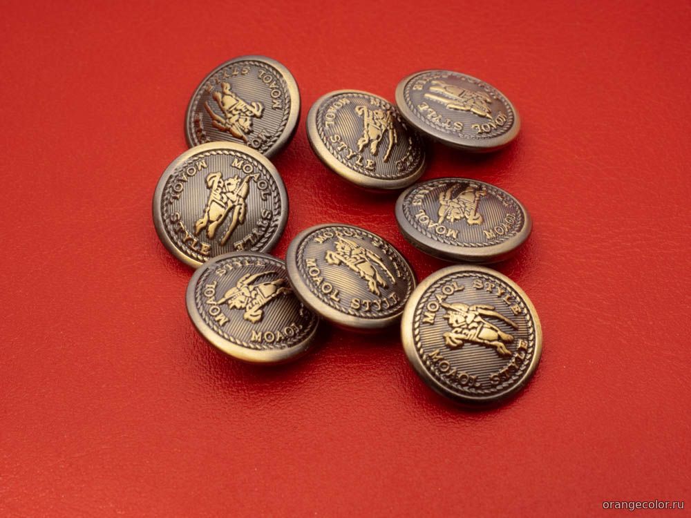 Кликните для увеличения изображения Пуговица с логотипом 10383ПУ-01-20-8