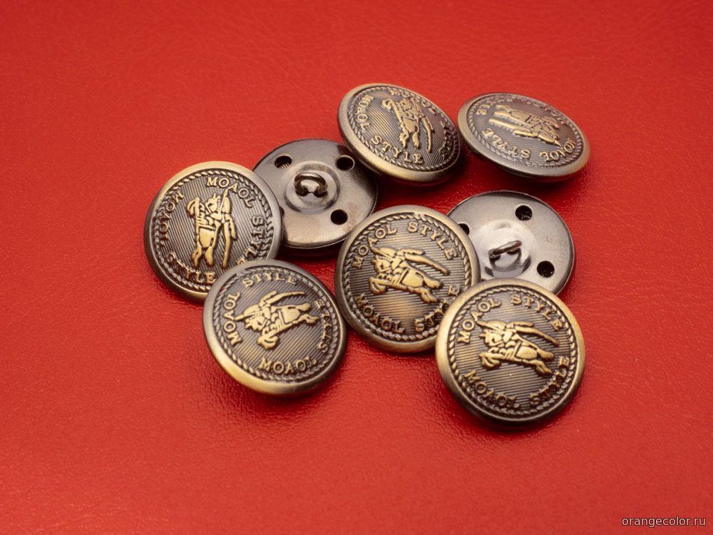 Кликните для увеличения изображения Пуговица с логотипом 10383ПУ-01-20-8