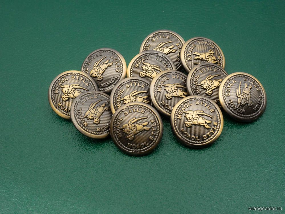 Кликните для увеличения изображения Пуговица с логотипом 10383ПУ-01-20-12