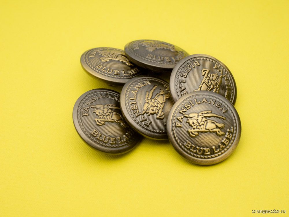 Кликните для увеличения изображения Пуговица с логотипом 10383ПУ-02-25