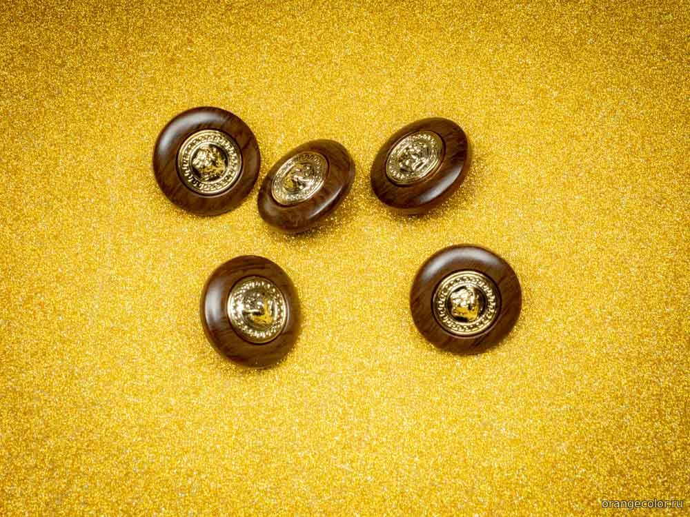 Кликните для увеличения изображения Пуговица с логотипом 10384ПУ-01-18