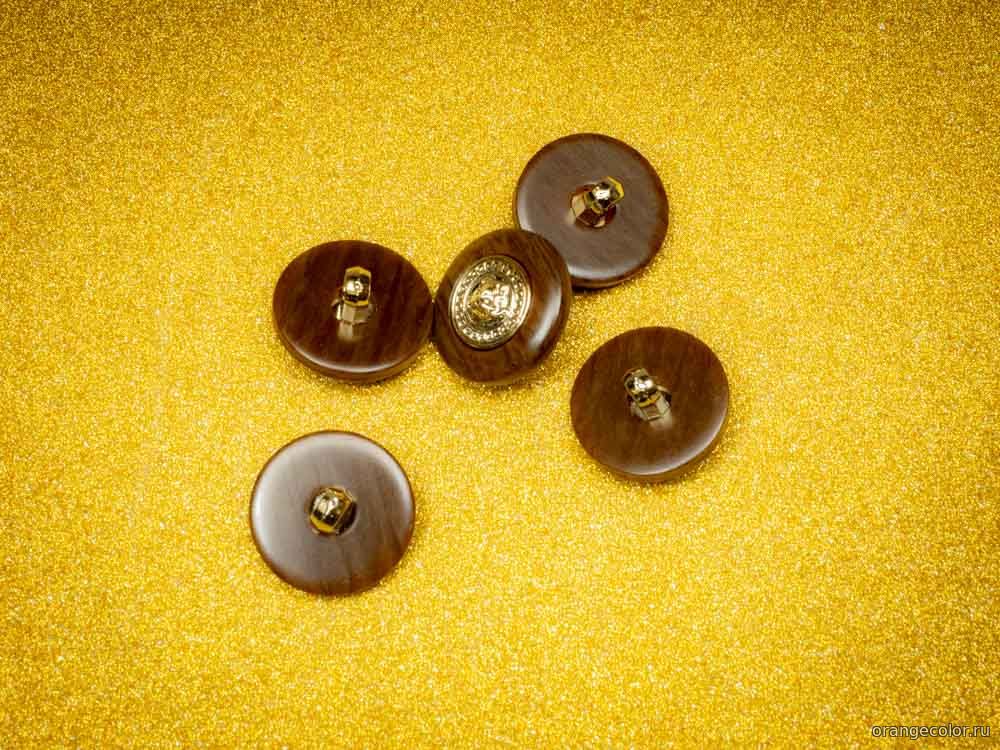 Кликните для увеличения изображения Пуговица с логотипом 10384ПУ-01-18