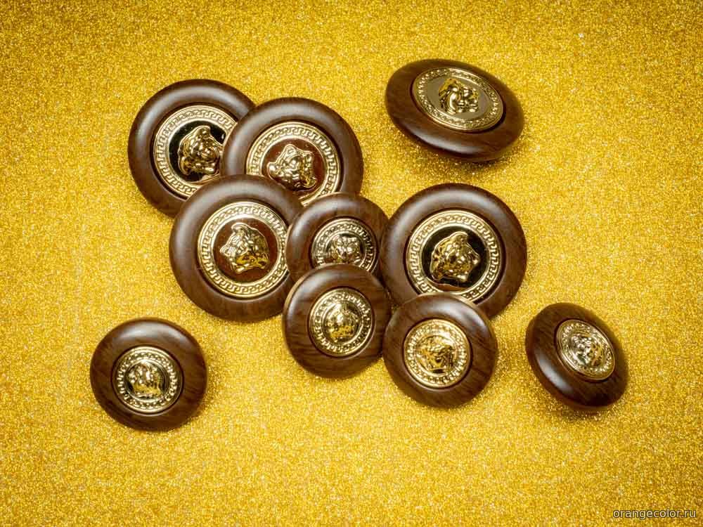 Кликните для увеличения изображения Пуговица с логотипом 10384ПУ-01-18