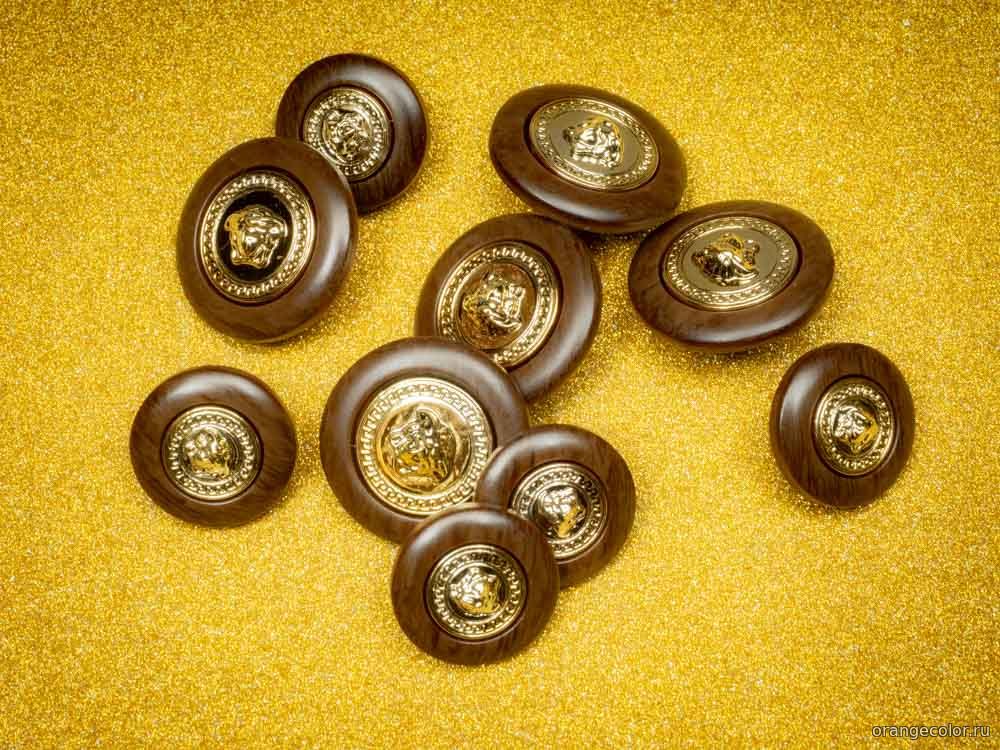 Кликните для увеличения изображения Пуговица с логотипом 10384ПУ-01-23