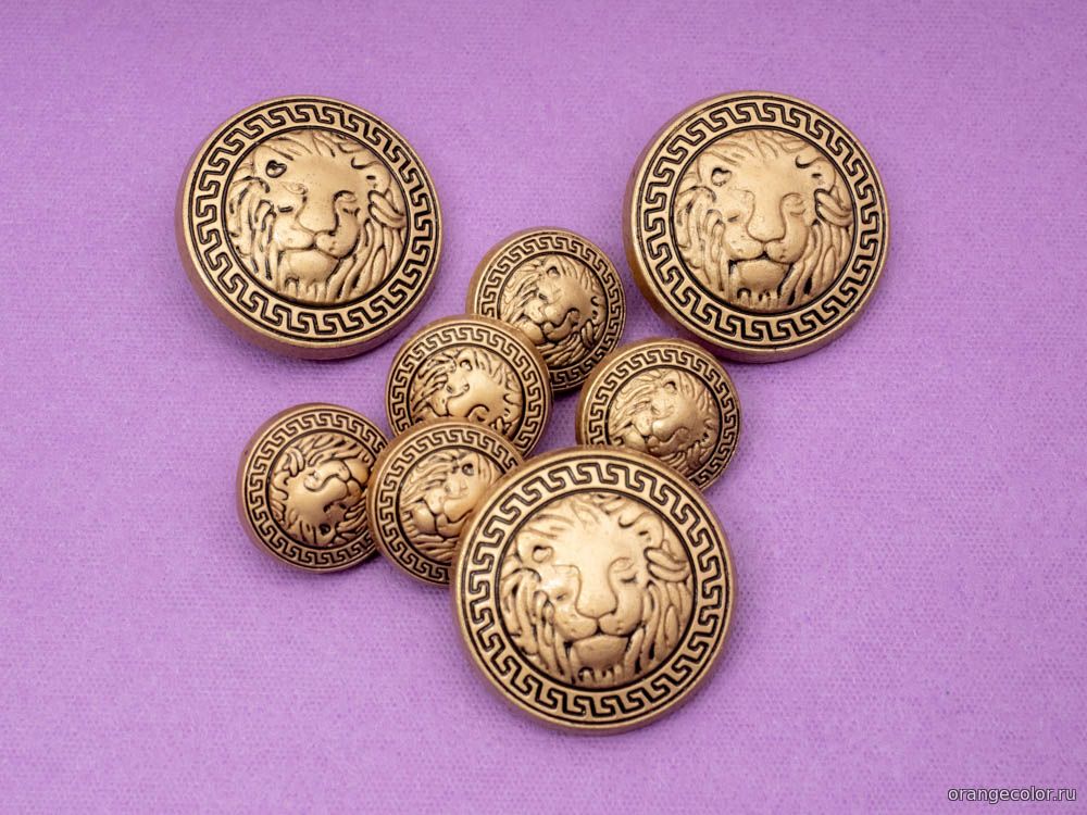 Пуговица с логотипом 10386ПУ-01-15