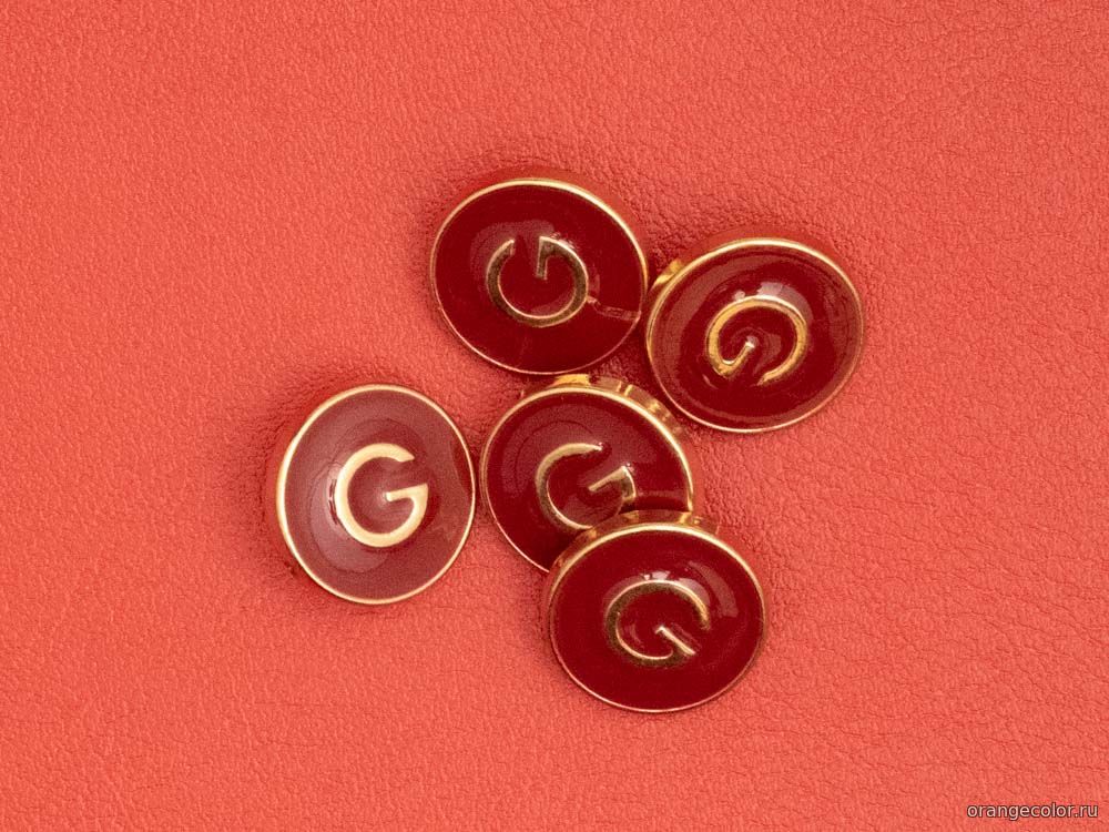 Кликните для увеличения изображения Пуговица с логотипом 10387ПУ-01-17