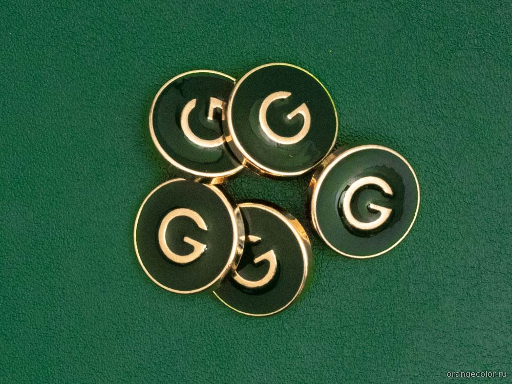 Пуговица с логотипом 10387ПУ-02-20