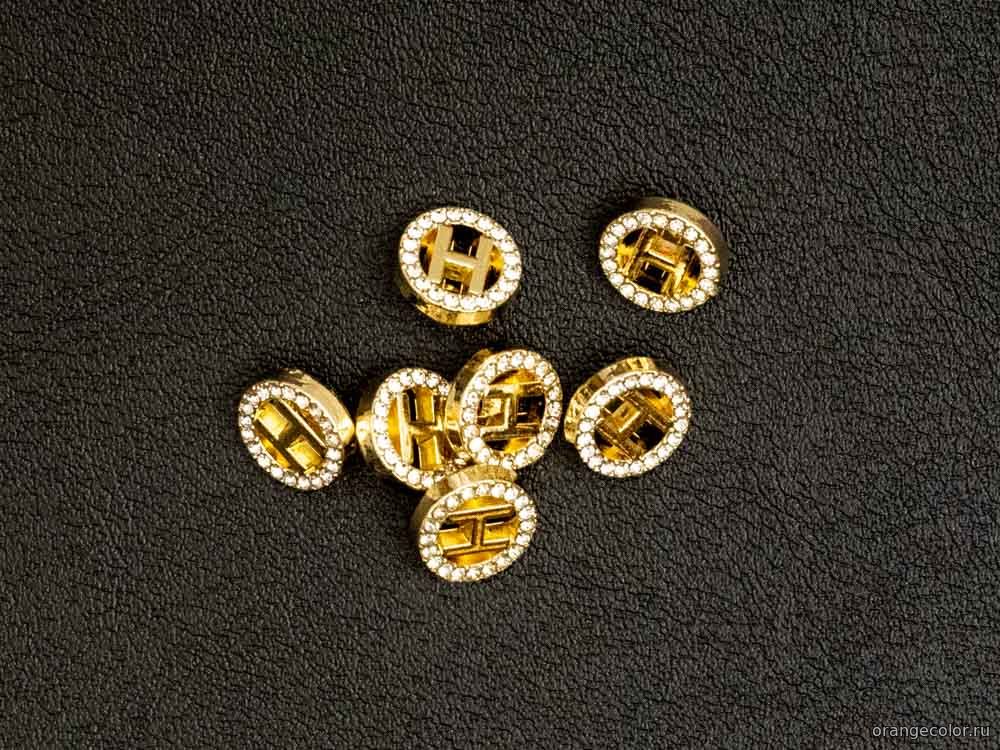 Кликните для увеличения изображения Пуговица с логотипом 10394ПУ-01-10-8