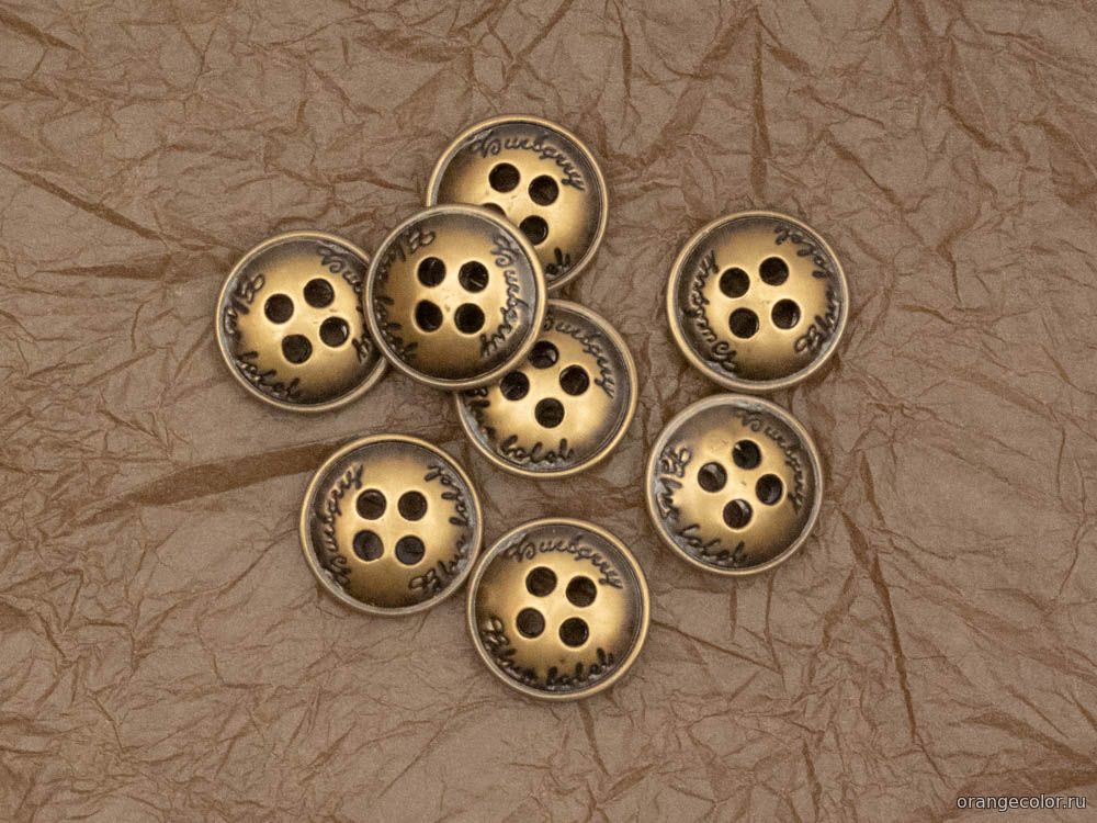 Пуговица с логотипом 10395ПУ-01-15-8