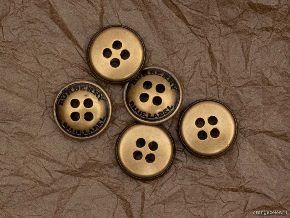 Пуговица с логотипом 10396ПУ-01-15