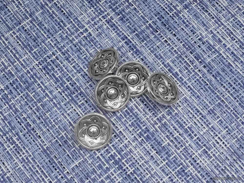 Кликните для увеличения изображения Пуговица с узором 10398ПУ-01-15