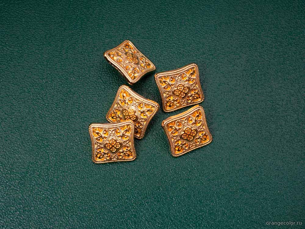 Кликните для увеличения изображения Квадратная пуговица 10400ПУ-01-13