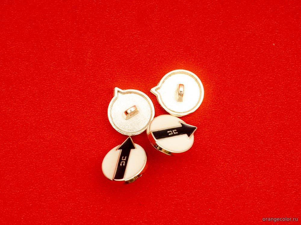 Кликните для увеличения изображения Пуговица металлическая 10432ПУ-01-13