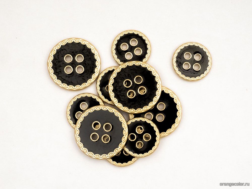 Кликните для увеличения изображения Пуговица с орнаментом 10437ПУ-01-20