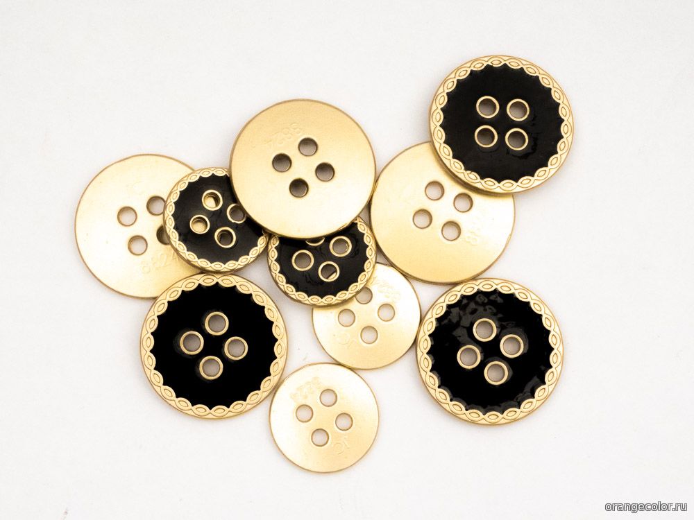 Кликните для увеличения изображения Пуговица с орнаментом 10437ПУ-01