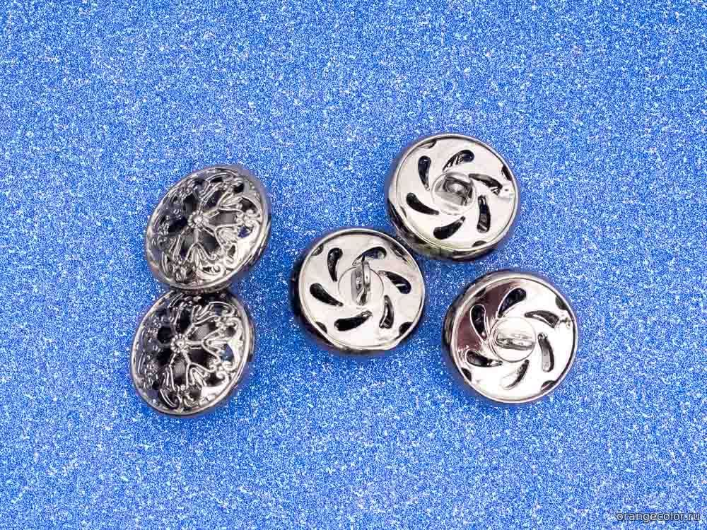 Кликните для увеличения изображения Ажурная пуговица 10438ПУ-02-18