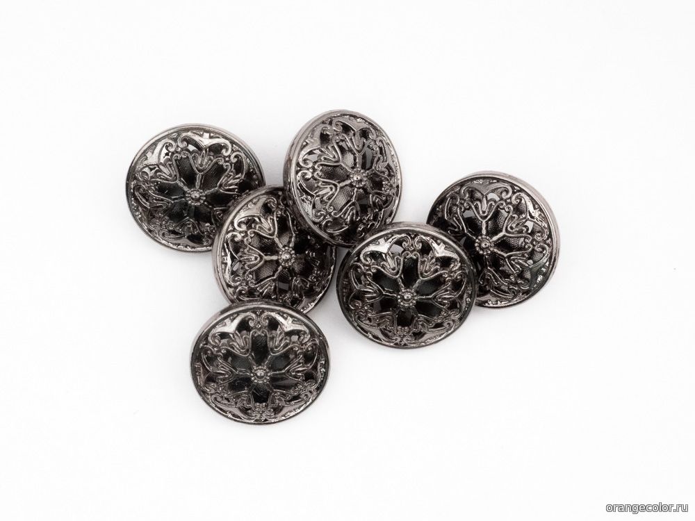 Кликните для увеличения изображения Ажурная пуговица 10438ПУ-02-18-6