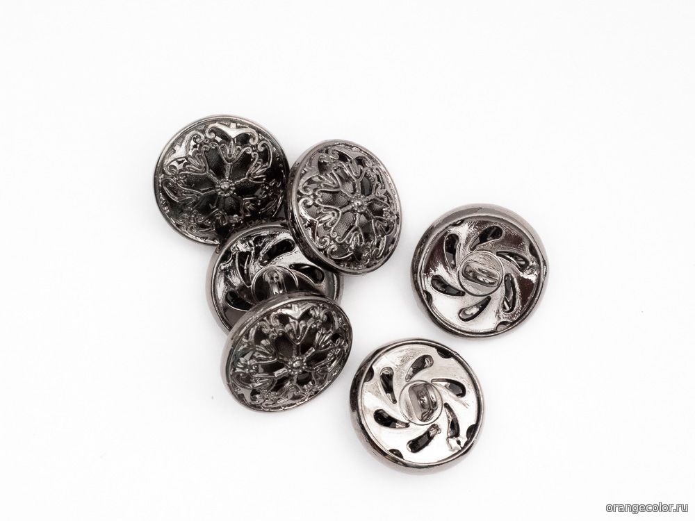 Кликните для увеличения изображения Ажурная пуговица 10438ПУ-02-18-6
